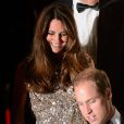  24 - Le duc et la duchesse de Cambridge lors des Tusk Conservation Awards le 12 septembre 2013 à Londres. Le grand retour de Kate Middleton après son accouchement. 