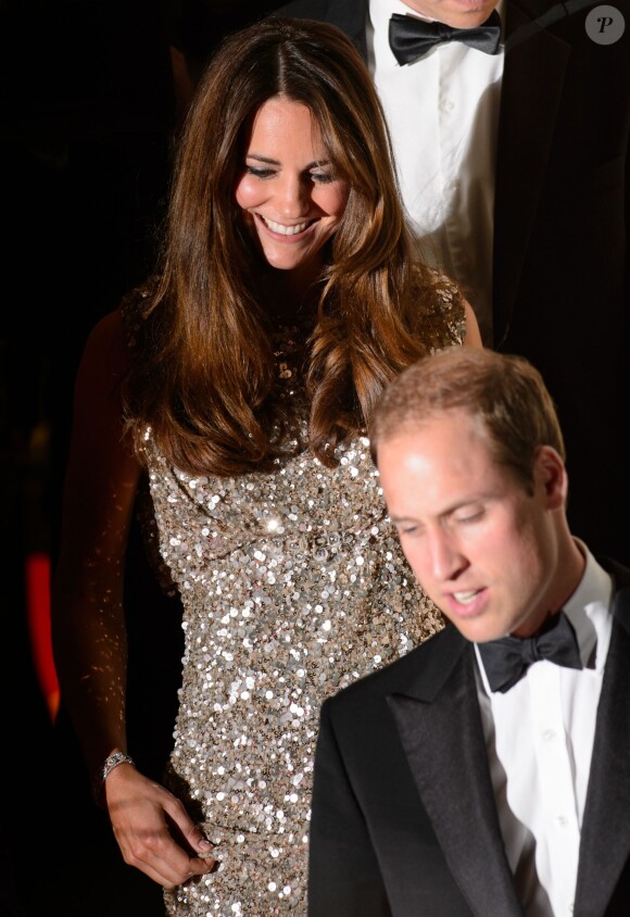 24 - Le duc et la duchesse de Cambridge lors des Tusk Conservation Awards le 12 septembre 2013 à Londres. Le grand retour de Kate Middleton après son accouchement.