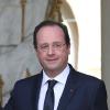 François Hollande sur le perron de l'Elysée à Paris, le 8 janvier 2014.