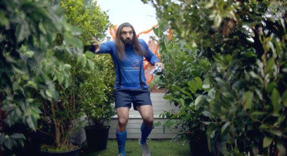 Sébastien Chabal, gentille fée d'une publicité anglaise