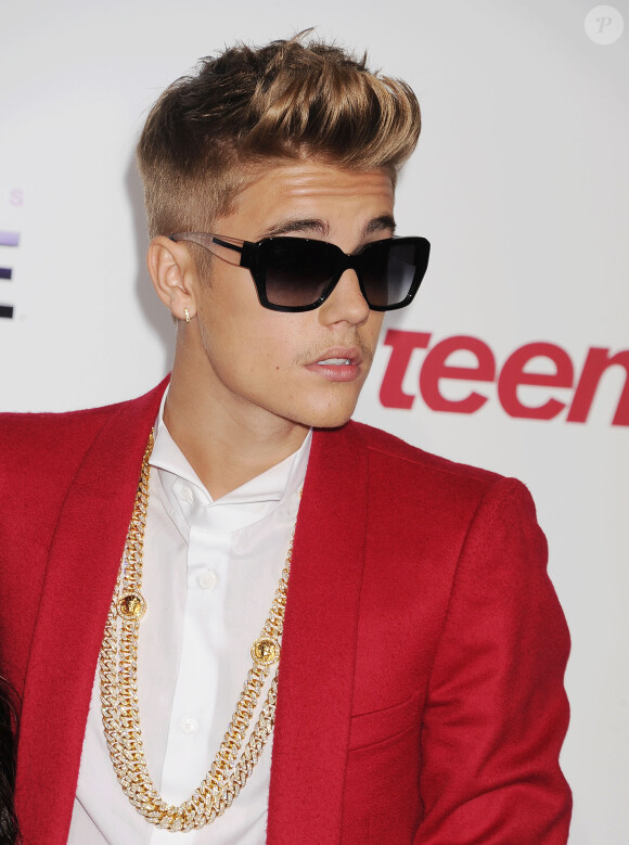 Justin Bieber à la première du film "Justin Bieber's Believe" au Regal Cinemas L.A. Live à Los Angeles le 18 décembre 2013.