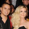 Ashlee Simpson et Evan Ross - Première du film "The Hunger Games : L'embrasement" à Los Angeles, le 18 novembre 2013.