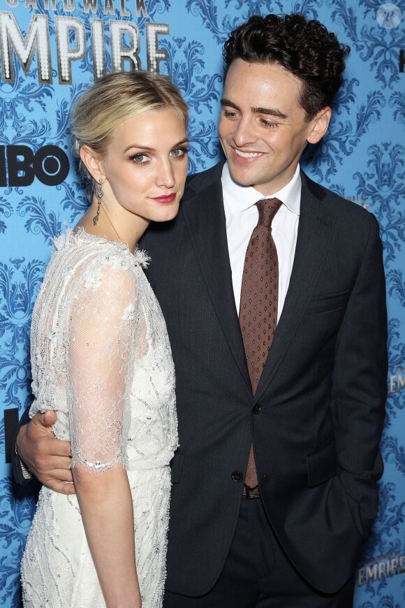 Ashlee Simpson et son ex Vincent Piazza à New York, le 5 septembre 2012.