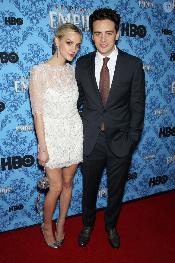Ashlee Simpson et son ex Vincent Piazza à New York, le 5 septembre 2012.