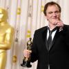 Quentin Tarantino lors des Oscars à Los Angeles, le 24 février 2013.