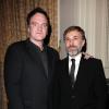 Quentin Tarantino et Christoph Waltz à Londres le 18 février 2010.