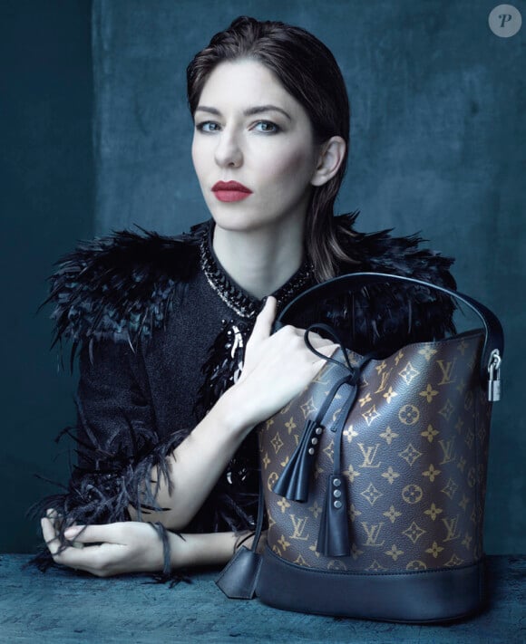 Sofia Coppola photographiée par Steven Meisel pour Louis Vuitton. Campagne publicitaire printemps-été 2014.
