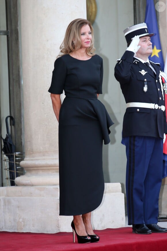 Valérie Trierweiler au palais de l'Elysée à Paris le 3 septembre 2013