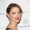 Amber Heard lors d'une soirée Mercedes-Benz à Los Angeles le 11 janvier 2014.