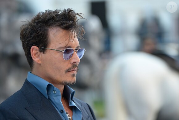 Johnny Depp à Londres le 21 juin 2013.