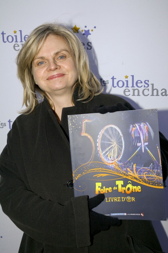 Isabelle Nanty lors de l'inauguration de la 50e édition de la Foire du Trone à Paris le 29 mars 2013