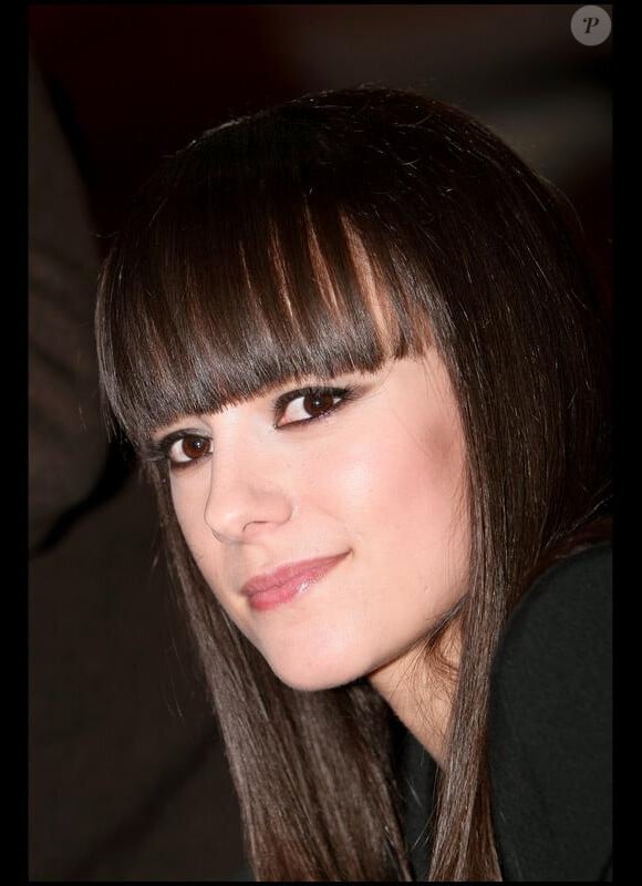 Alizée à Paris le 29 mars 2010.