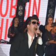 Robin Thicke en showcase à Paris, au Club 79, le samedi 18 janvier 2014.