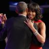 Barack et Michelle Obama à Washington, le 21 janvier 2013 lors du bal d'investiture du second mandat du président.