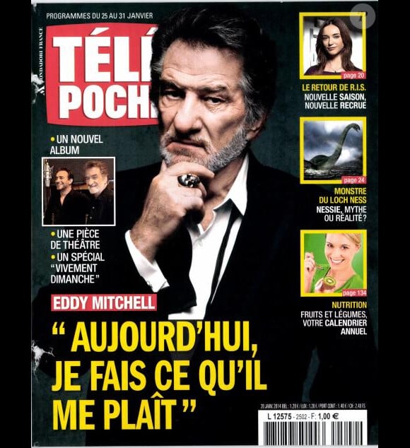 Magazine Télé Poche du 25 au 31 janvier 2014.