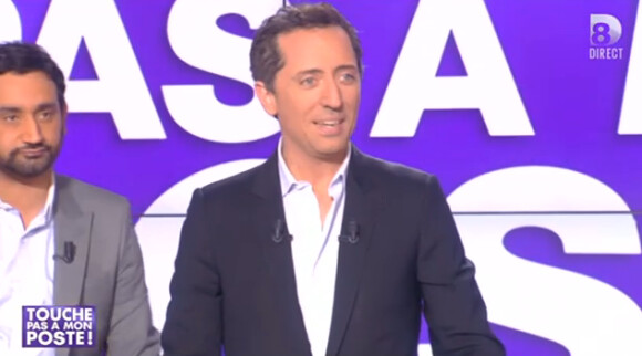 Gad Elmaleh était l'invité de Cyril Hanouna dans l'émission "Touche pas à mon poste", lundi 20 janvier 2014.