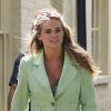 Cressida Bonas au mariage de Rupert Finch et Lady Natasha Rufus Isaacs à Gloucester, le 8 juin 2013.