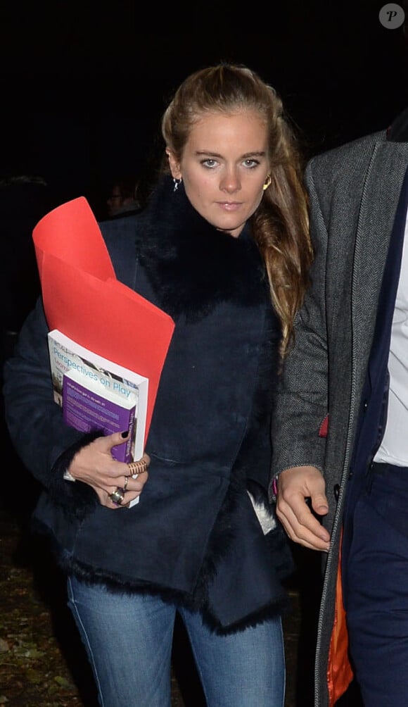 Cressida Bonas à Londres le 4 décembre 2013.