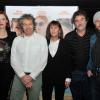 Audrey Fleurot, Yann Gilbert (producteur), Catherine Castel (réalisatrice), Olivier Marchal et Charlie Dupont lors de l'avant-première du film "Belle comme la femme d'un autre" à Paris, le 20 janvier 2014