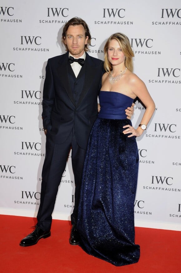 Ewan McGregor et Mélanie Laurent - Gala "Inside The Wave" de la marque IWC Schaffhausen à l'occasion du Salon International de la Haute Horlogerie à Genève le 21 janvier 2014.