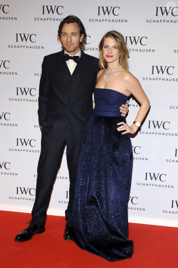Ewan McGregor et Mélanie Laurent - Gala "Inside The Wave" de la marque IWC Schaffhausen à l'occasion du Salon International de la Haute Horlogerie à Genève le 21 janvier 2014.