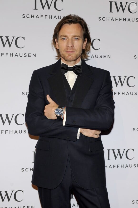 Ewan McGregor - Gala "Inside The Wave" de la marque IWC Schaffhausen à l'occasion du Salon International de la Haute Horlogerie à Genève le 21 janvier 2014.