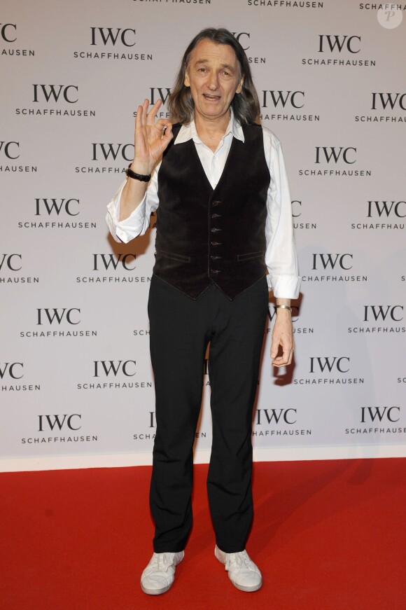 Roger Hodgson (Supertramp) - Gala "Inside The Wave" de la marque IWC Schaffhausen à l'occasion du Salon International de la Haute Horlogerie à Genève le 21 janvier 2014.
