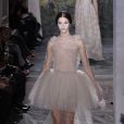 Défilé Valentino haute couture printemps-été 2014 à l'hôtel Salomon de Rotschild. Paris, le 22 janvier 2014.