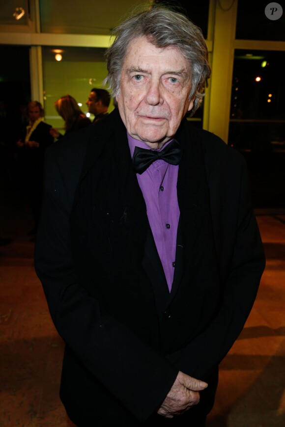 Jean-Pierre Mocky lors du Dîner de la mode pour le Sidaction au Pavillon d'Armenonville à Paris, le 23 janvier 2014