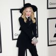 Madonna arrive au Staples Center pour la 56e édition des Grammy Awards. Los Angeles, le 26 janvier 2014.