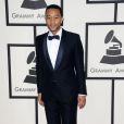 John Legend arrive au Staples Center pour la 56e édition des Grammy Awards. Los Angeles, le 26 janvier 2014.