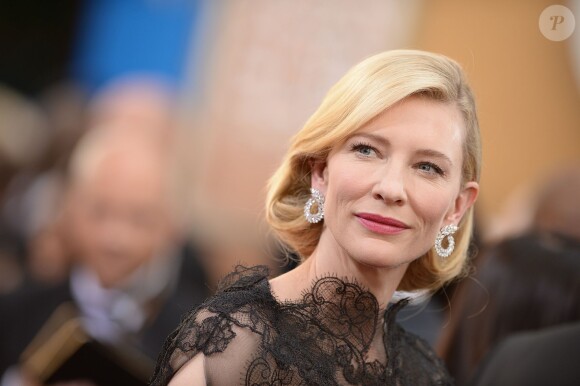 Cate Blanchett lors des Golden Globes le 12 janvier 2014