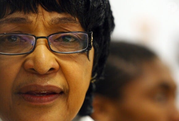 Winnie Madikizela-Mandela à Johannesbourg, le 25 août 2009.