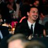 Zlatan Ibrahimovic lors du dîner de gala de la Fondation PSG, le 28 janvier 2014, au Pré Catelan à Paris