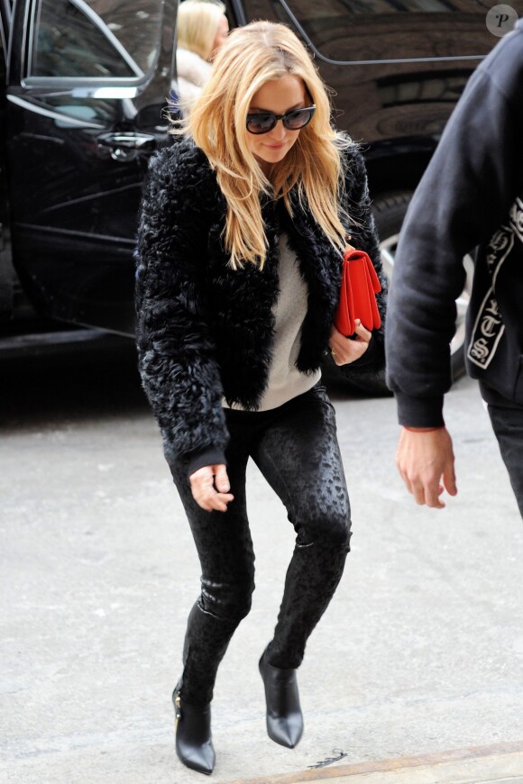 Kate Hudson à New York, le 28 janvier 2014.