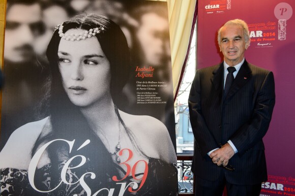 Alain Terzian - Conference de presse pour annoncer les nominations aux Cesar 2014 au Fouquet's a Paris. Le 31 Janvier 2014. 31/01/2014 - Paris