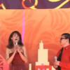 Sophie Marceau Et Liu Huan chantent La Vie en Rose au Nouvel An Chinois, le 30 janvier 2014.