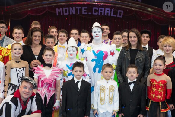 Pauline Ducruet, secondée par sa mère la princesse Stéphanie de Monaco, effectuait le 31 janvier 2014 la présentation des artistes en lice lors du 3e Festival New Generation (1er - 2 février) dédié à Monaco aux jeunes talents du cirque. 15 numéros seront présentés au public.
