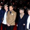 Louis Tomlinson, Niall Horan, Liam Payne, Zayn Malik, Harry Styles des One Direction - 15e édition des NRJ Music Awards à Cannes. Le 14 décembre 2013.