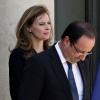 François Hollande et Valérie Trierweiler au palais de l'Elysée à Paris le 5 juin 2013
