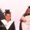 Sofia Vergara et Ellen DeGeneres dans une publicité parodique intitulée Das BombShell.