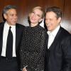 George Clooney ,Cate Blanchett et Matt Damon à la première du film The Monuments Men au Ziegfeld Theatre, New York, le 4 février 2014.