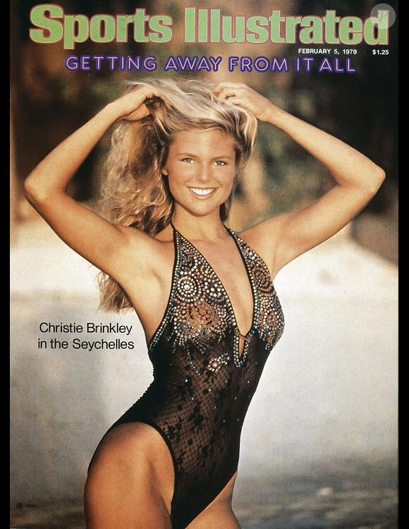 Christie Brinkley cover-girl de l'édition de Sports Illustrated Swimsuit Issue 1979