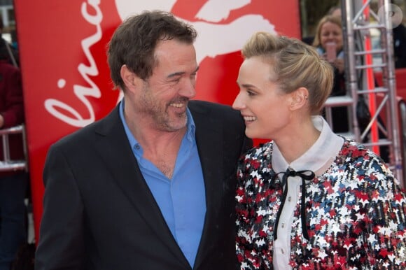 Sebastian Koch et Diane Kruger lors de la première de The Galapagos Affair: Satan Came to Eden au 64e Festival International du Film de Berlin le 10 février 2014.