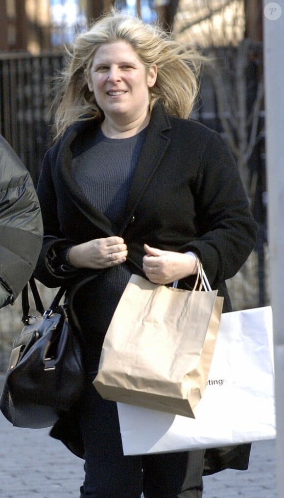 Nancy Motes, la demi-soeur de Julia Roberts à New York le 24 février 2006.