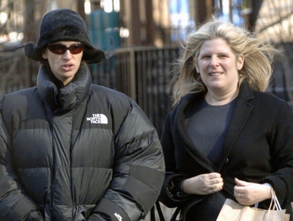 Julia Roberts et Nancy Motes à New York le 24 février 2006.