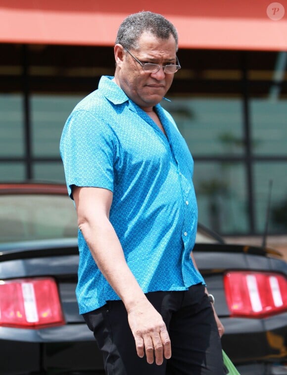 Exclusif - Laurence Fishburne à Hollywood, le 16 mai 2013.