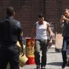 David Belle et Paul Walker dans Brick Mansions.