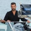 Ricky Martin tourne une séquence pour The Voice Australia, à Sydney, le 22 janvier 2014.