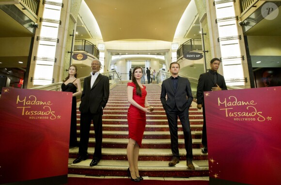 Madame Tussauds a dévoilé la statue de cire de Sandra Bullock à Hollywood, le 13 février 2014.